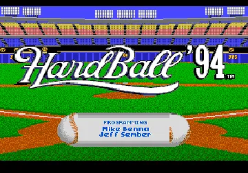 HardBall '94 (USA, Europe) screen shot title